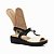 Sandália Spa Anabela Médio Off White 568059 - Imagem 2