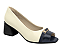 Sapato Feminino Peep Toe Adriana Salto Médio Piccadilly 715020 - Imagem 2