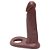 Anel Companheiro 15X3,5cm Prótese Auxiliar Marrom Chocolate - Imagem 4