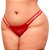 Calcinha Plus Size Personalizável Fio Dental de Renda com Regulagem - Imagem 1