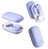 Vibrador 2 em 1: Bullet com Sugador 12 Vibrações Recarregável Magic Box da Lilo - Imagem 4
