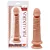 Prótese com Vibro Externo 18X4,4cm com Ventosa | Pênis Realístico - Imagem 3