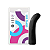 Prótese Ponto G Dildo Liso Preto 16,5x3,5cm Soulsex - Imagem 1