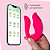 Vibrador de Casal tipo U com Sugador e Controle por App Recarregável - Imagem 1