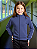 Blusa Helanca Infantil Azul Marinho - Imagem 3