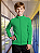 Blusa Helanca Infantil Verde Bandeira - Imagem 2