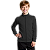 Blusa Helanca Infantil Preta - Imagem 1
