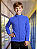 Blusa Helanca Infantil Azul Royal - Imagem 2