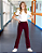 Calça Bailarina Juvenil Vinho - Imagem 2