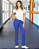 Calça Bailarina Helanca Adulto Azul Royal - Imagem 2