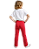Calça Bailarina Infantil Vermelho - Imagem 3