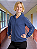 Blusa de Moletom Juvenil Azul Marinho - Imagem 3