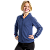 Blusa de Moletom Juvenil Azul Marinho - Imagem 1