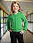 Blusa de Moletom Infantil Verde Bandeira - Imagem 3