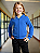 Blusa de Moletom Infantil Azul Royal - Imagem 3