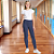 Calça Legging Juvenil Azul Marinho - Imagem 2