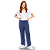 Calça de Moletom Juvenil Azul Marinho - Imagem 1