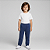 Calça de Moletom Infantil Azul Marinho - Imagem 2