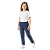 Calça de Moletom Infantil Azul Marinho - Imagem 1