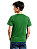 Camiseta Lisa Algodão Colorida Juvenil Verde Bandeira - Imagem 2