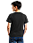 Camiseta Lisa Algodão Colorida Juvenil Preta - Imagem 5