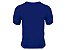 Camiseta Lisa Algodão Colorida Juvenil Azul Marinho - Imagem 3