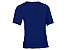 Camiseta Lisa Algodão Colorida Juvenil Azul Marinho - Imagem 1