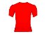 Camiseta Lisa Algodão Colorida Infantil Vermelho - Imagem 5