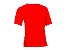 Camiseta Lisa Algodão Colorida Infantil Vermelho - Imagem 1