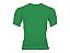 Camiseta Lisa Algodão Colorida Infantil Verde Bandeira - Imagem 4