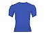 Camiseta Lisa Algodão Colorida Infantil Azul Royal - Imagem 2