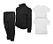 Kit Conjunto de Frio Inverno Roupa Infantil Uniforme Escolar Helanca - Imagem 18