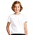 Camiseta Lisa Manga Curta Infantil Poliéster - Imagem 1