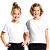 Camiseta Lisa Manga Curta Infantil Poliéster - Imagem 2