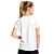 Camiseta Lisa Manga Curta Juvenil Poliéster - Imagem 5