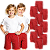 Kit 10 Bermudas Helanca Infantil - Imagem 5