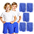 Kit 5 Bermuda Helanca Infantil - Imagem 1