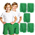 Kit 5 Bermuda Helanca Infantil - Imagem 5