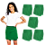 Kit 5 Short Saia Juvenil Helanca - Imagem 2