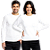 Kit 10 Camiseta Manga Longa Adulto Algodão - Imagem 2