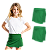 Kit 2 Short Saia Infantil Helanca - Imagem 5