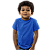 Camiseta Infantil Lisa Algodão Colorida - Imagem 1