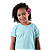 Camiseta Lisa Colorida Manga Curta Infantil Pol. - Imagem 19