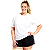 Camiseta Lisa Manga Curta Plus Size Poliéster - Imagem 3
