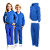 Conjunto Moletom Infantil Azul Royal - Imagem 1