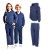 Conjunto Moletom Infantil Azul Marinho - Imagem 1