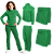 Kit Uniforme Escolar Feminino Infantil Helanca - Imagem 4