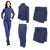 Kit Uniforme Escolar Feminino Juvenil Helanca Completo - Imagem 2