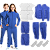 Kit Juvenil Uniforme Escolar Cojunto Helanca Elanca Completo - Imagem 1