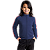 Blusa Helanca Infantil Azul Marinho Friso Listra Vermelho - Imagem 1